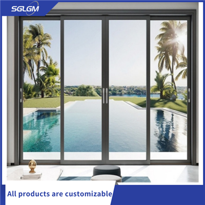 Клизна стаклена врата